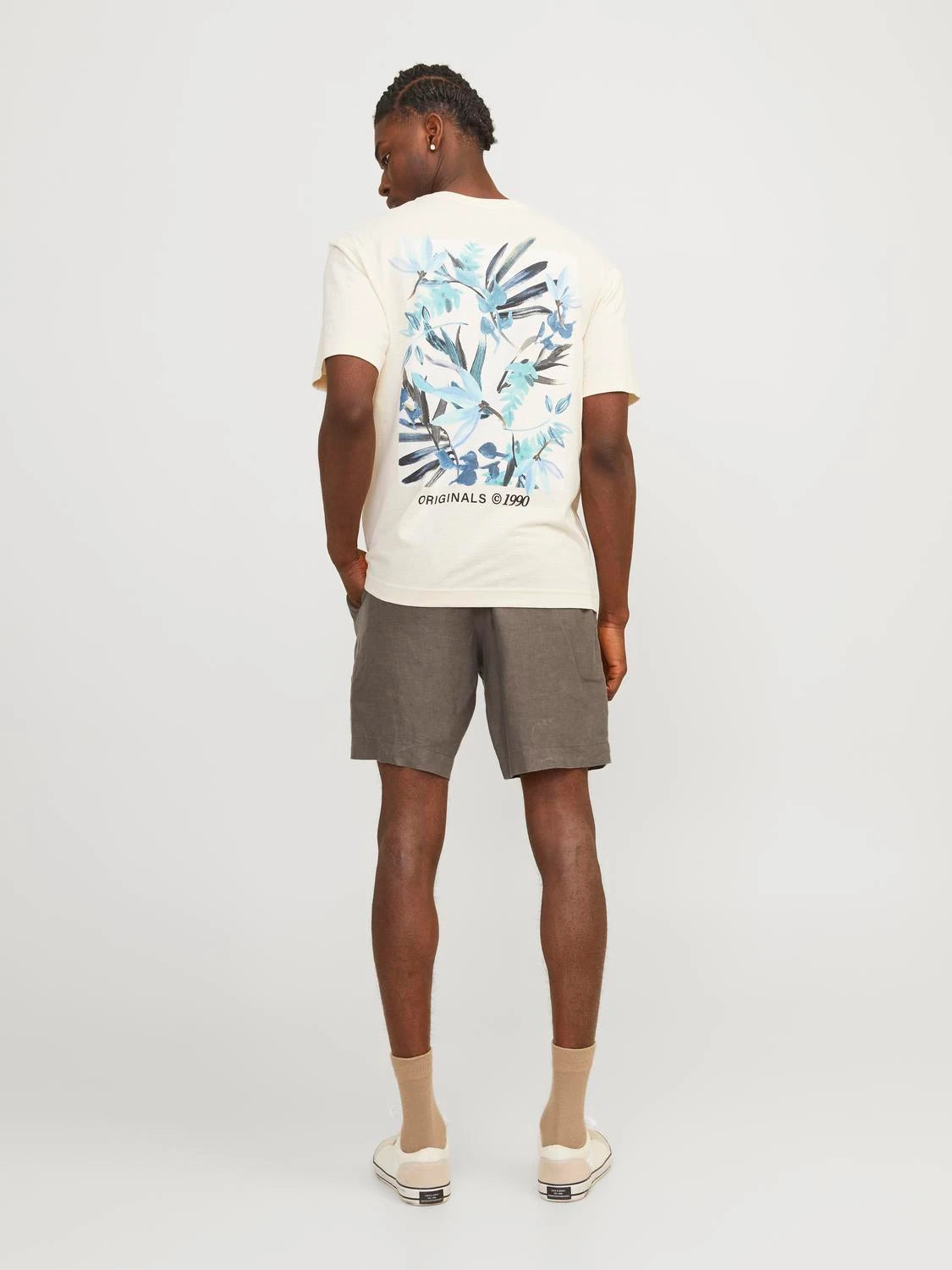 Shorts Bill Lawrence linen, falcon