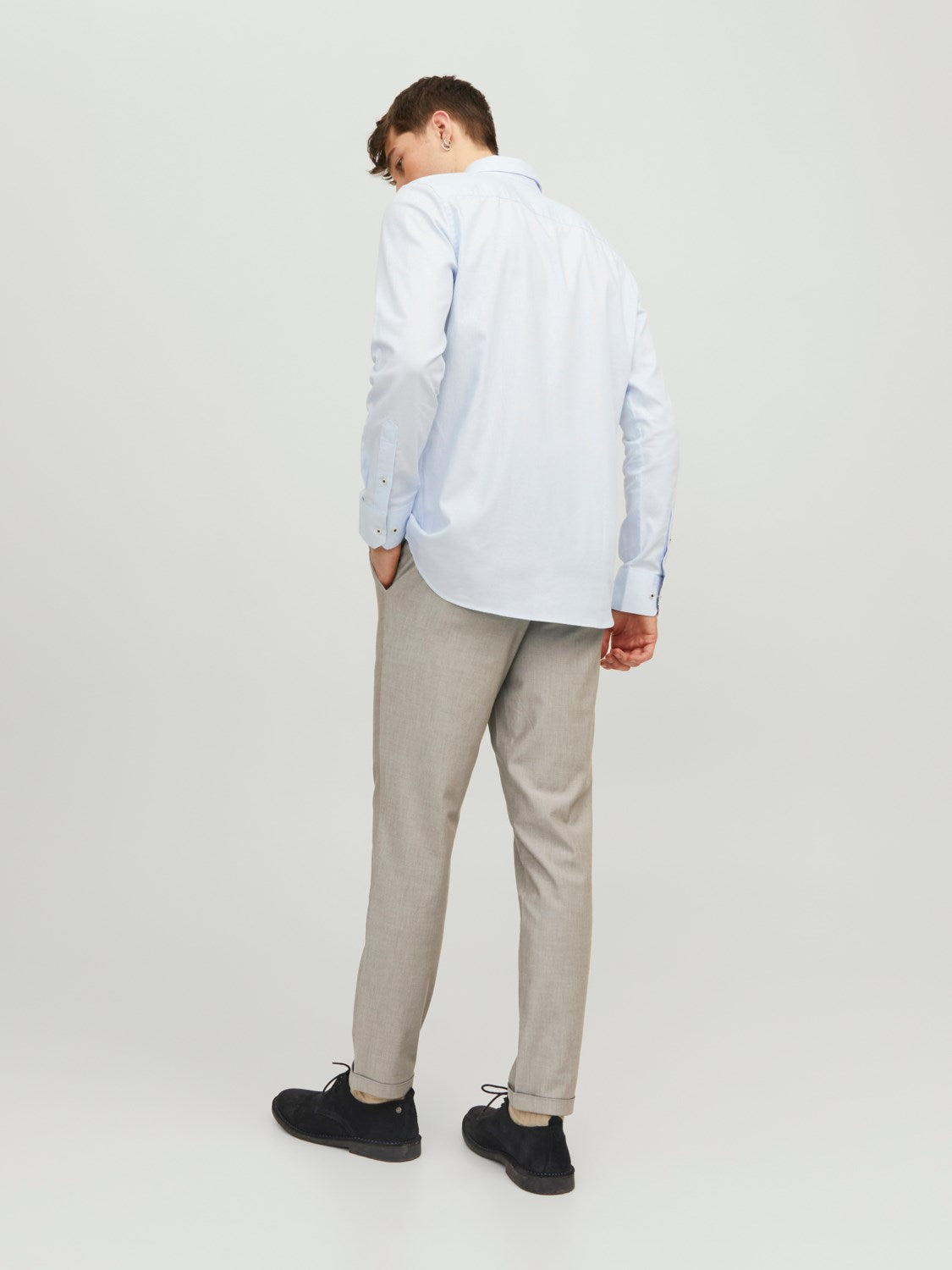Byxa Marco Connor, beige solid