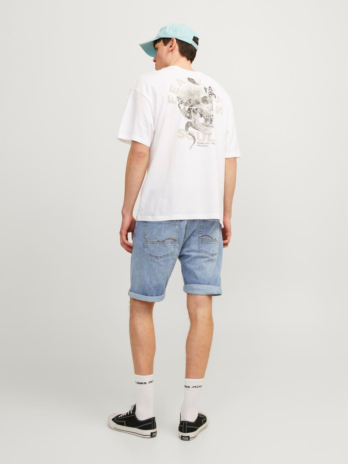 Jeansshorts Chris Wood, blue denim