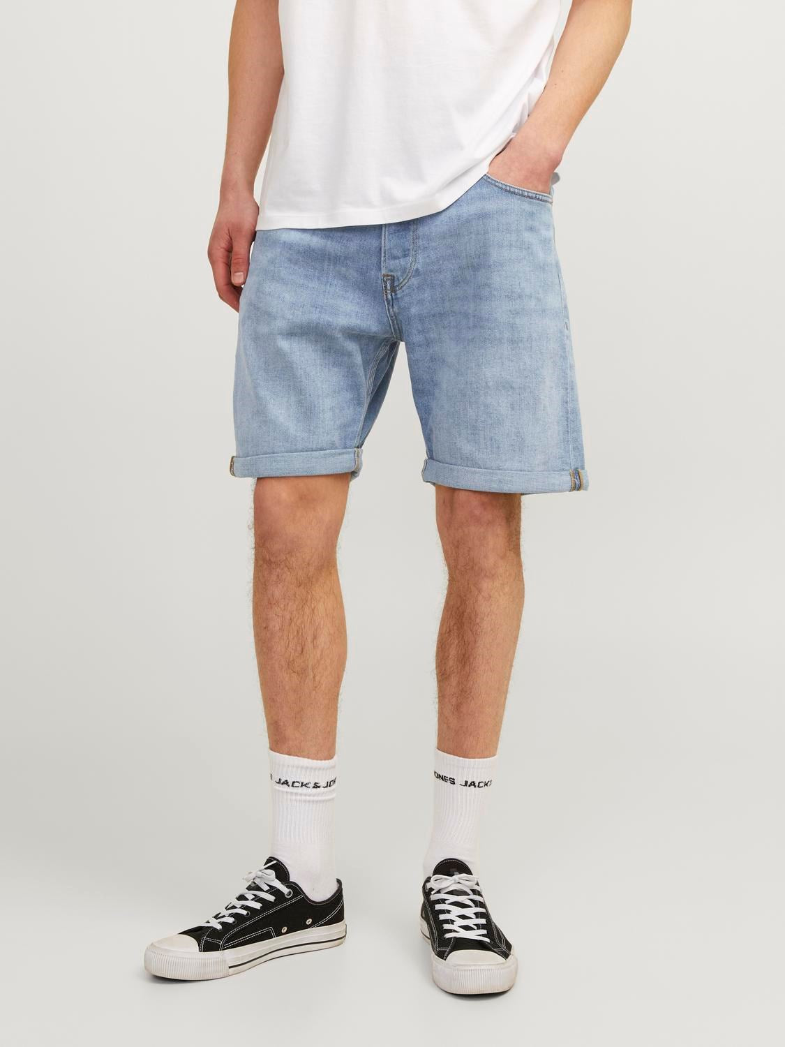 Jeansshorts Chris Wood, blue denim