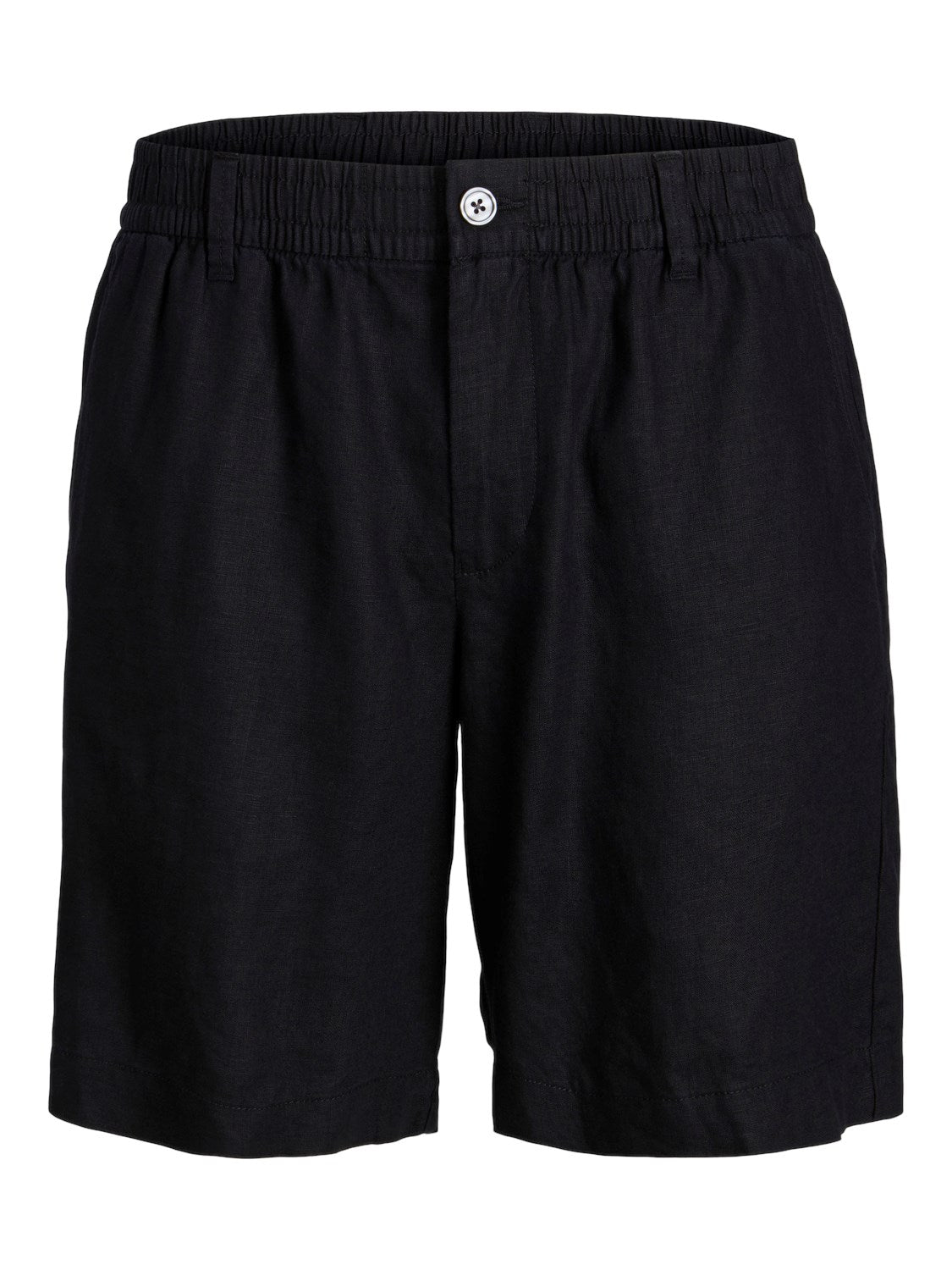 Shorts Bill Lawrence linen, black onyx