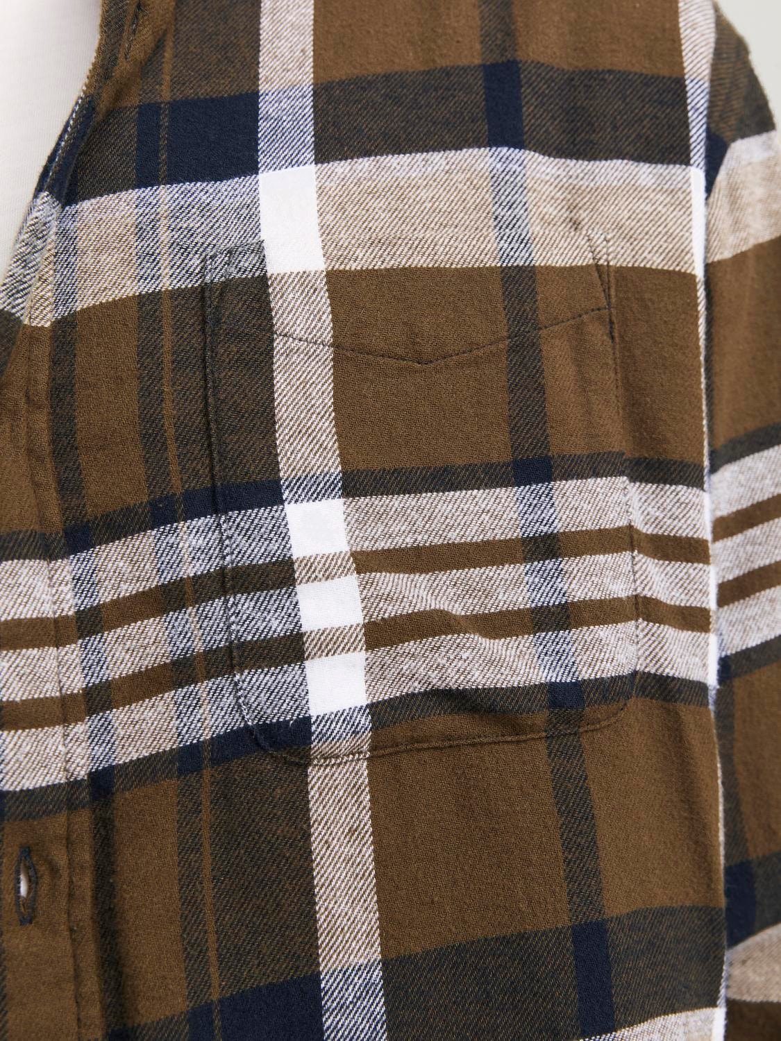 Skjorta Classic autumn checks, canteen