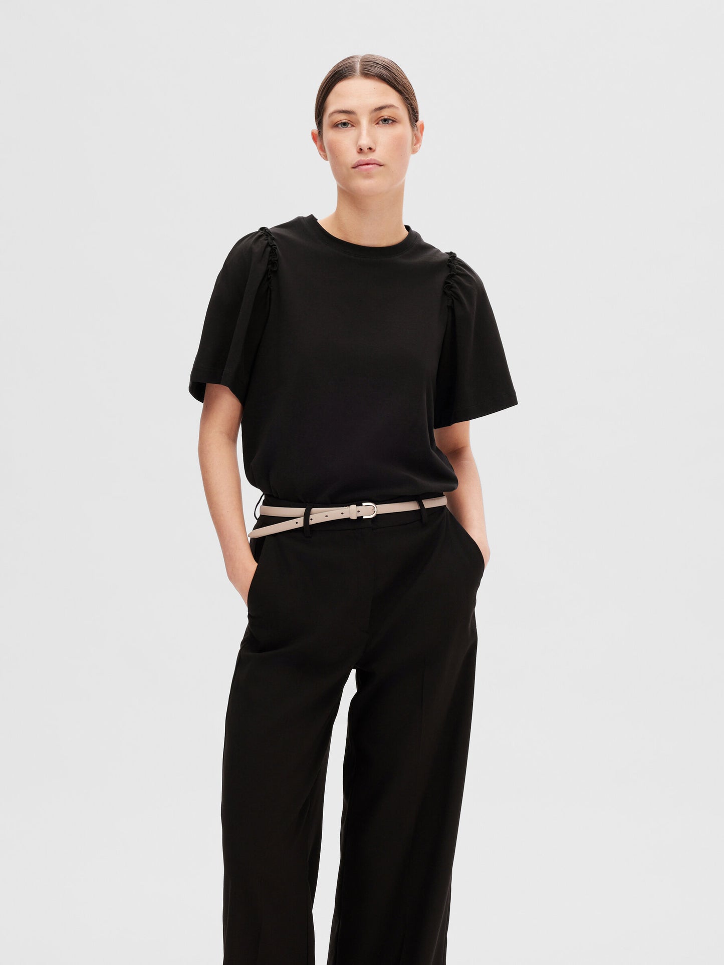 Topp Penelope ruffle