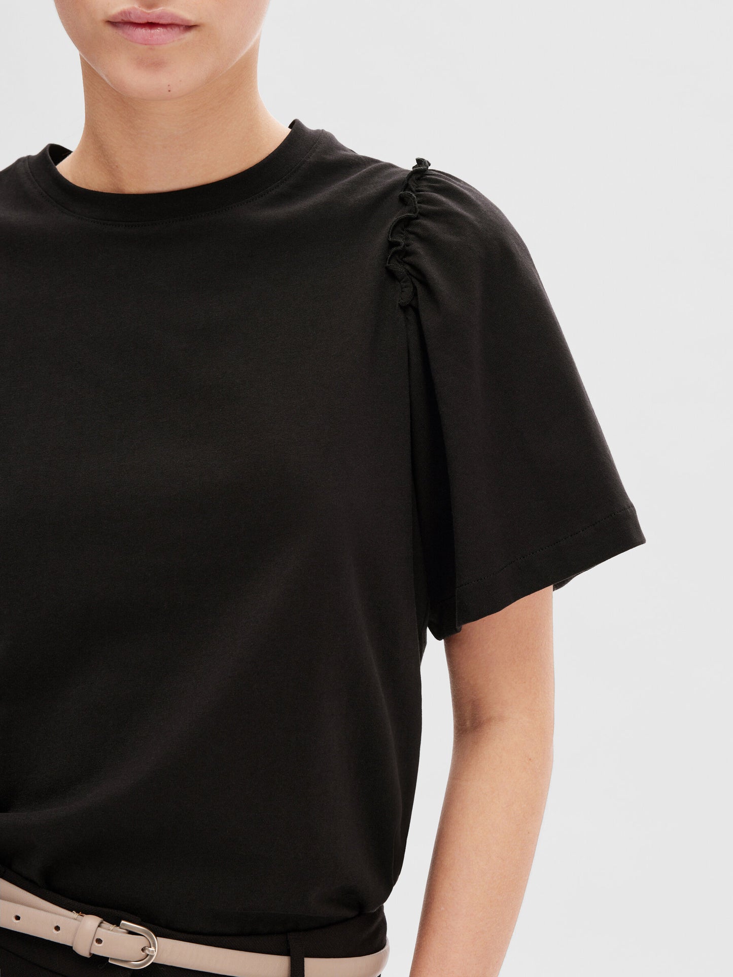 Topp Penelope ruffle