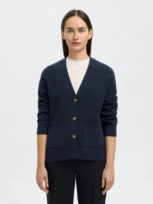 Cardigan Kamma button