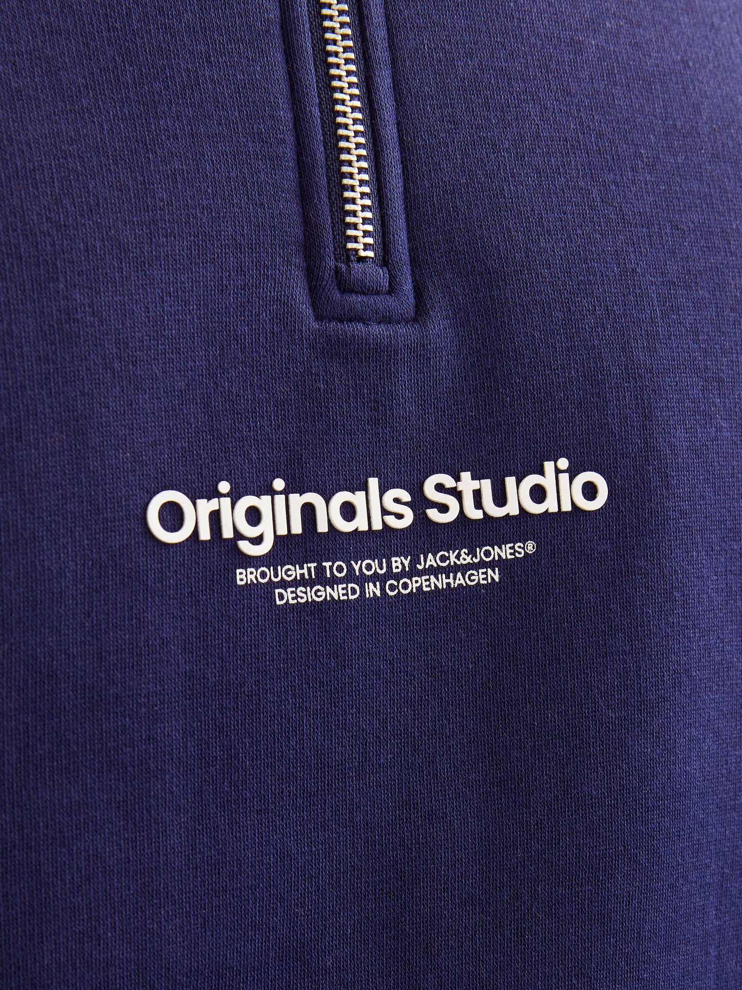 Sweatshirt zip Vesterbro, ocean cavern