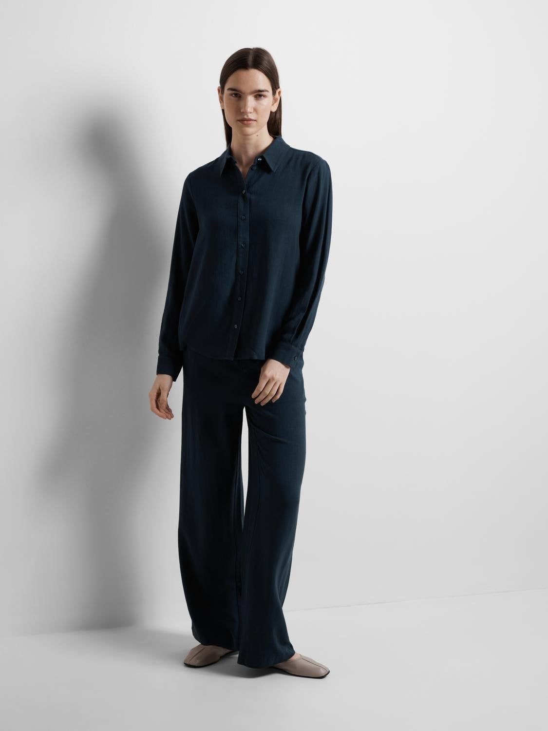 Byxa Viva-Gulia long linen