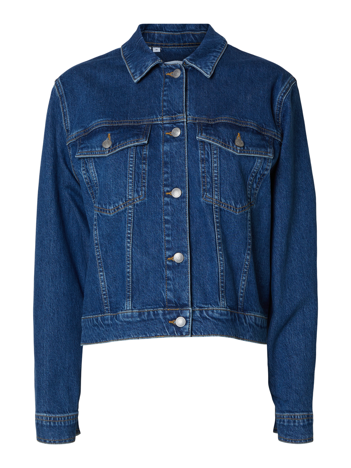 Jeansjacka Cena, medium blue denim