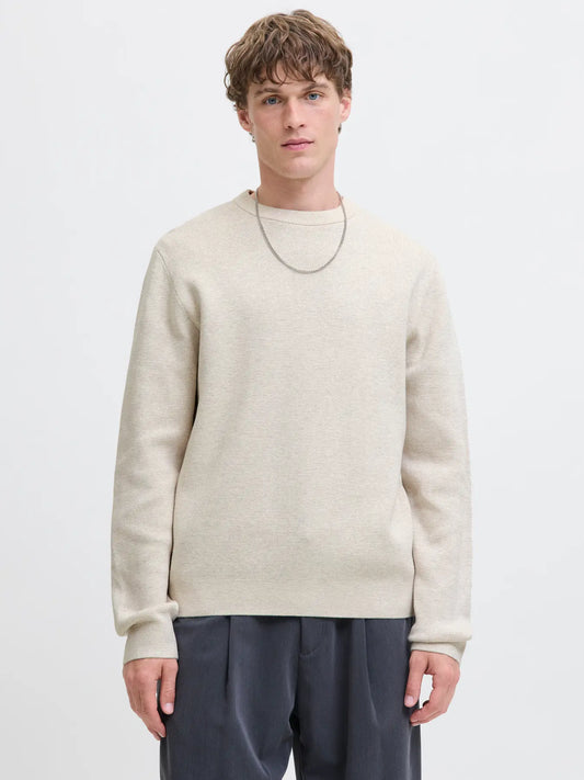 Tröja Milano stitch knit crew neck