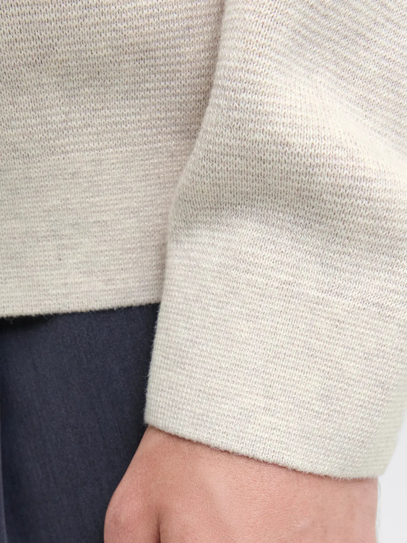 Tröja Milano stitch knit crew neck