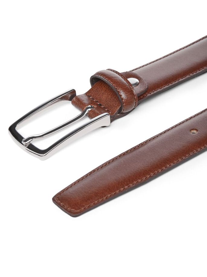 Läderskärp Christopher, cognac
