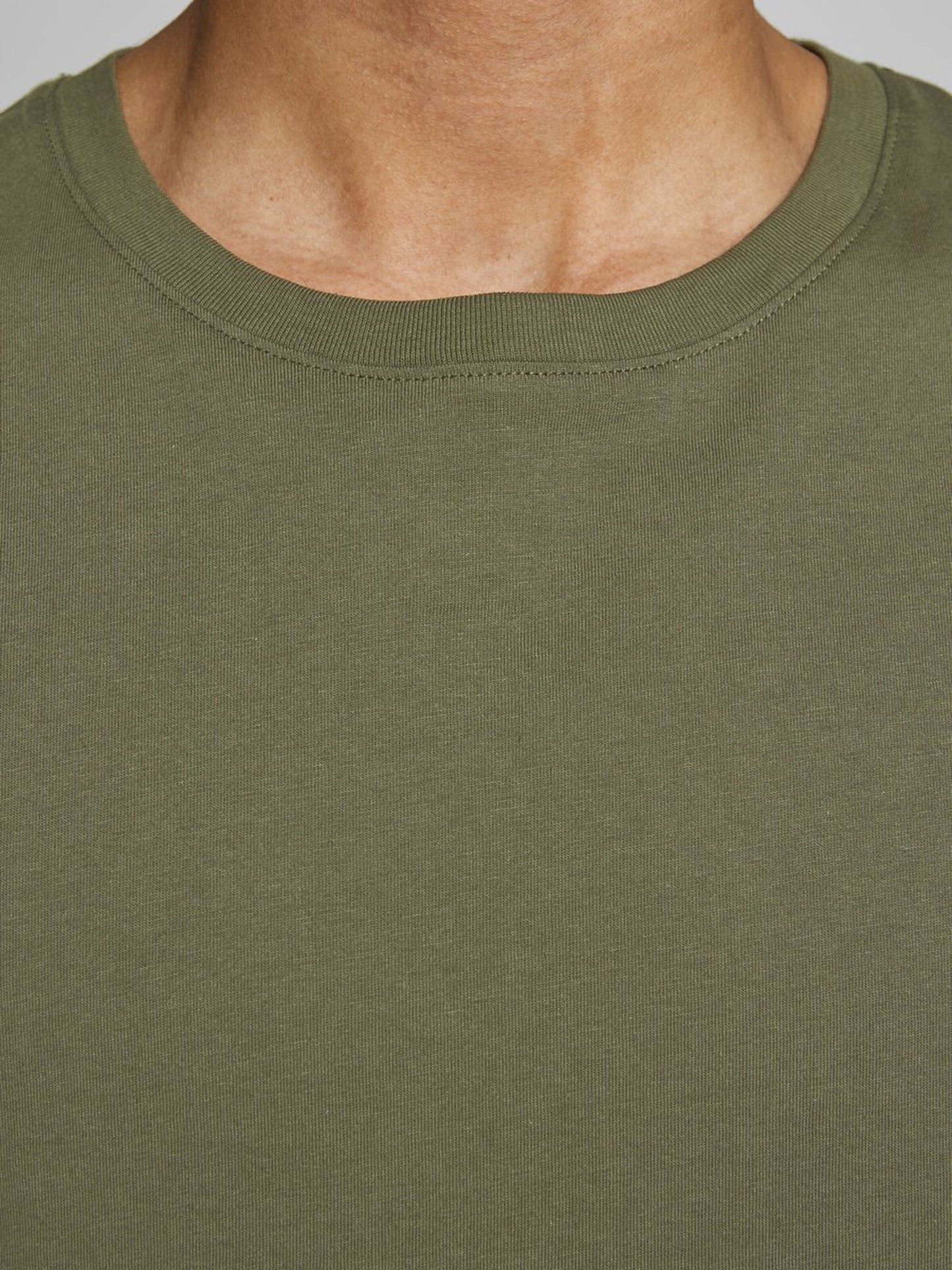 T-shirt Organic basic, olive night