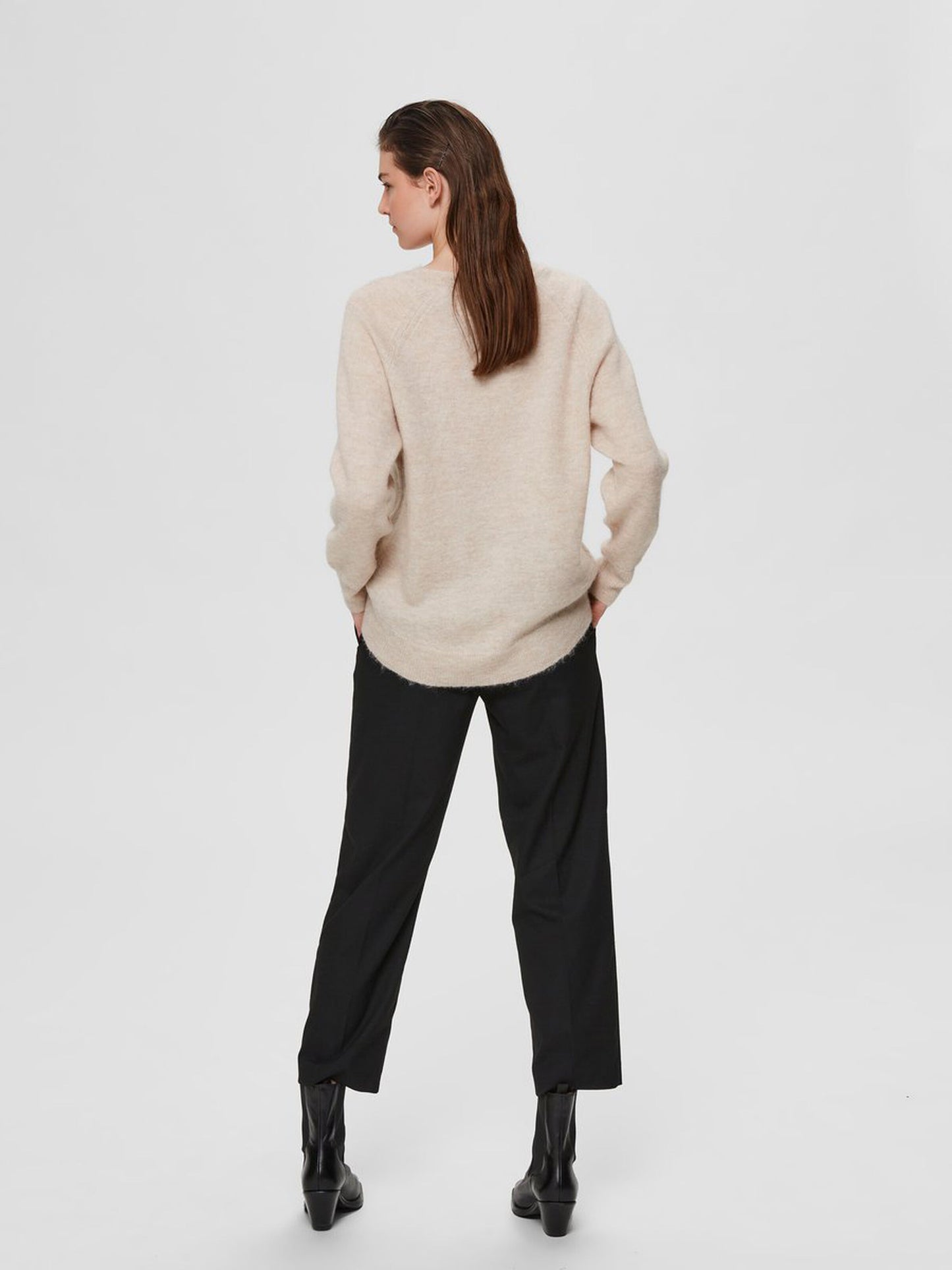 Tröja Lulu o-neck, birch