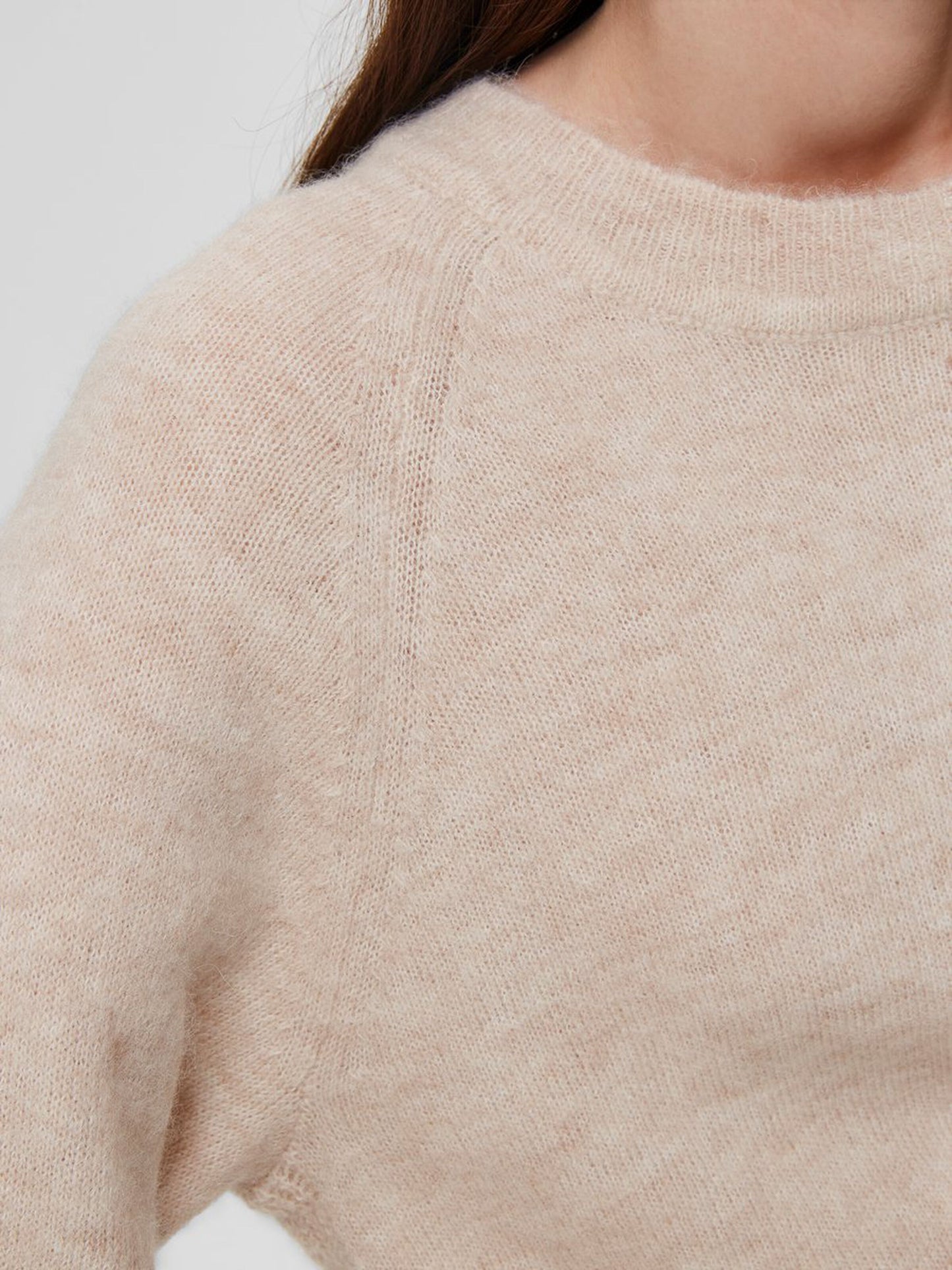 Tröja Lulu o-neck, birch