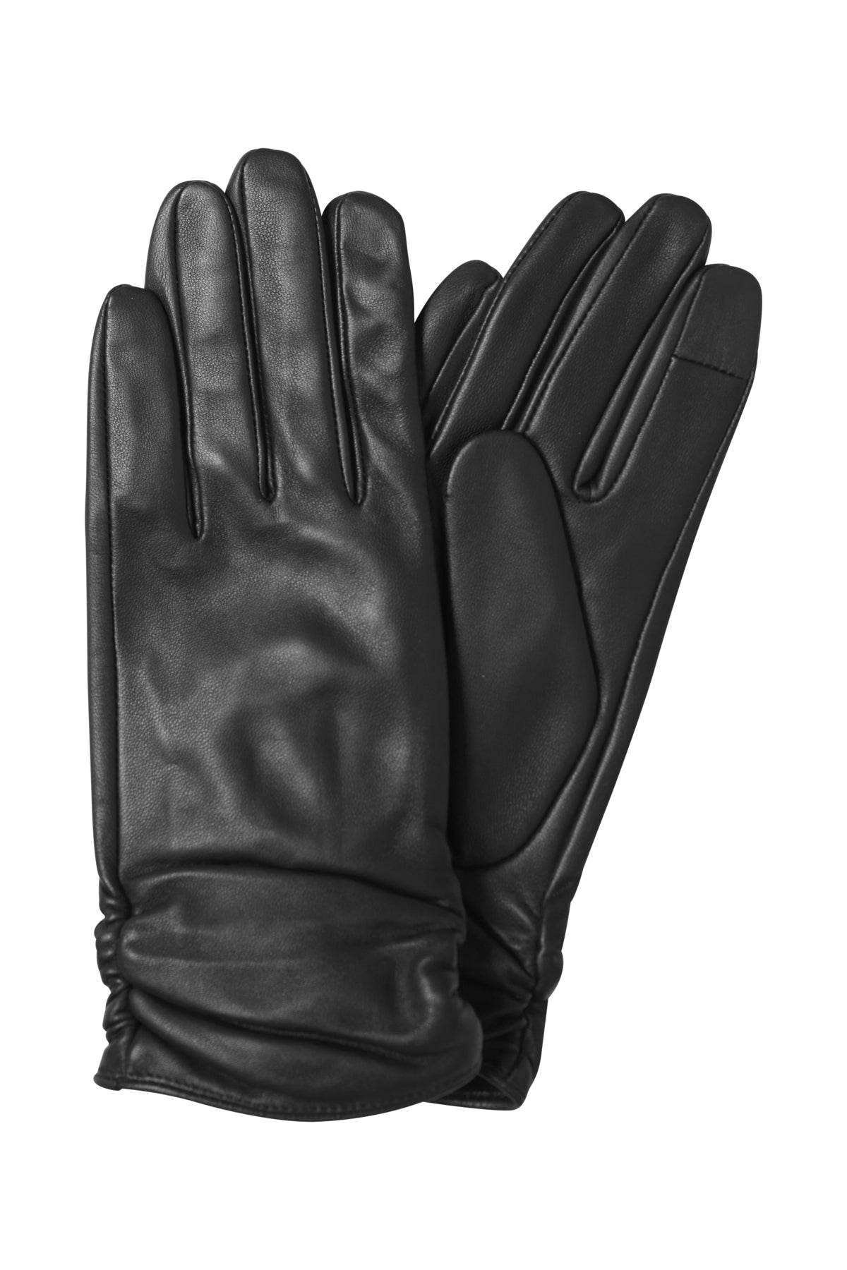 Läderhandskar Crush, black