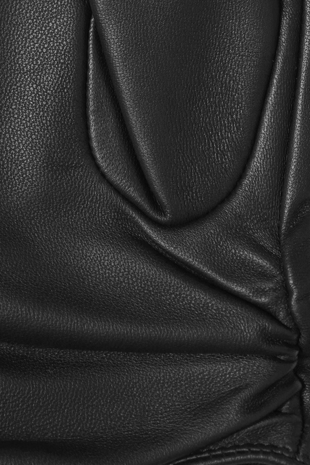Läderhandskar Crush, black