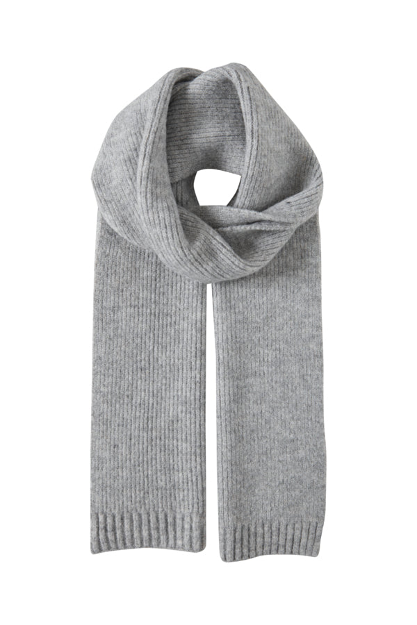 Halsduk Ivo, light grey melange