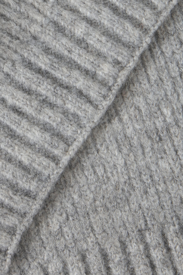 Halsduk Ivo, light grey melange