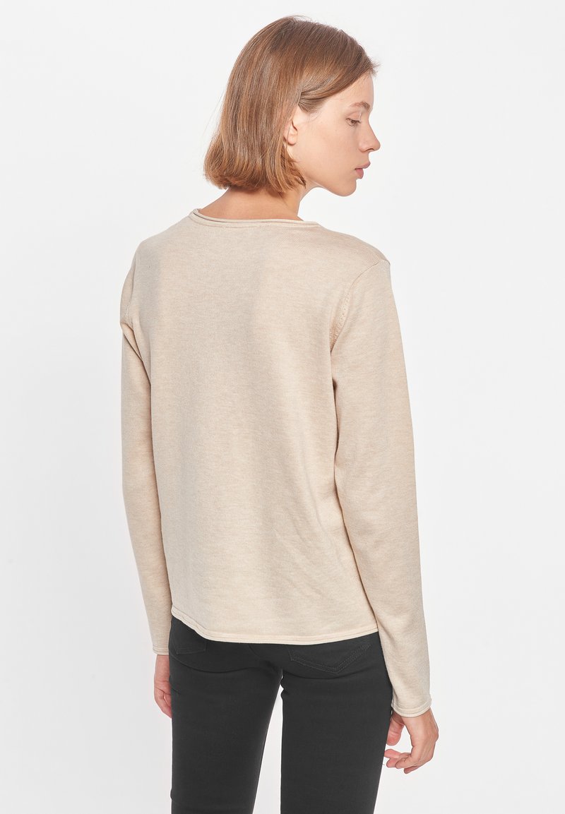 Tröja Marla o-neck, whitecap gray