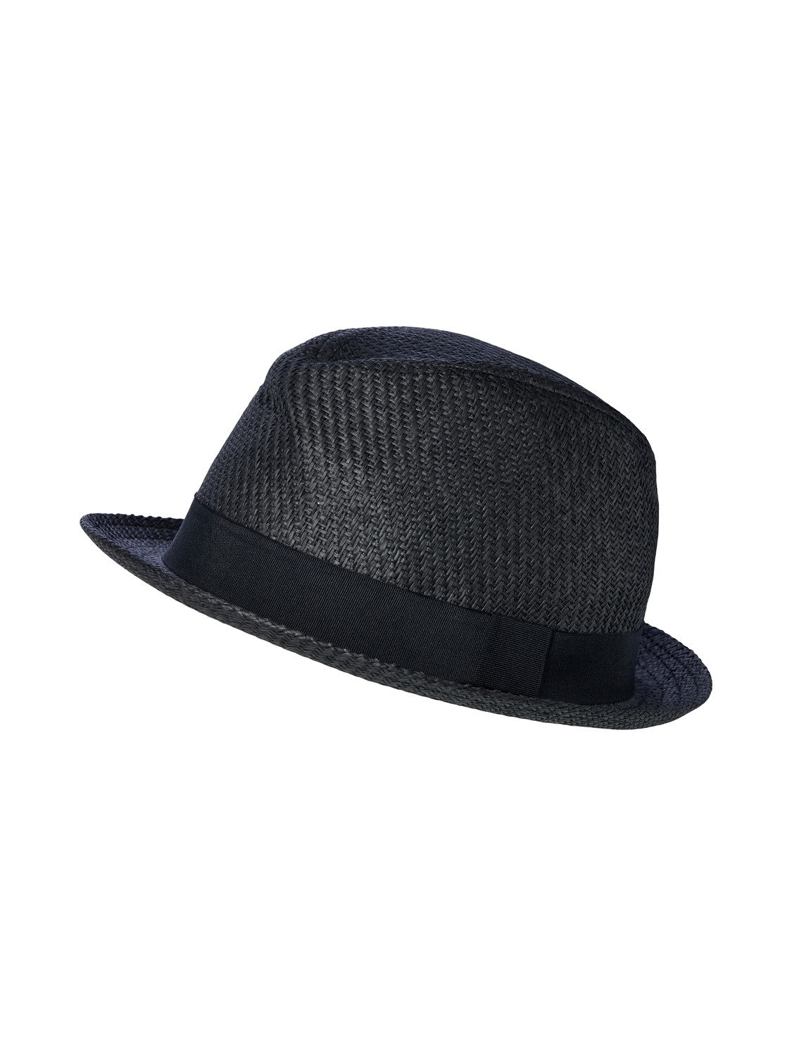 Stråhatt Tim, black, one size