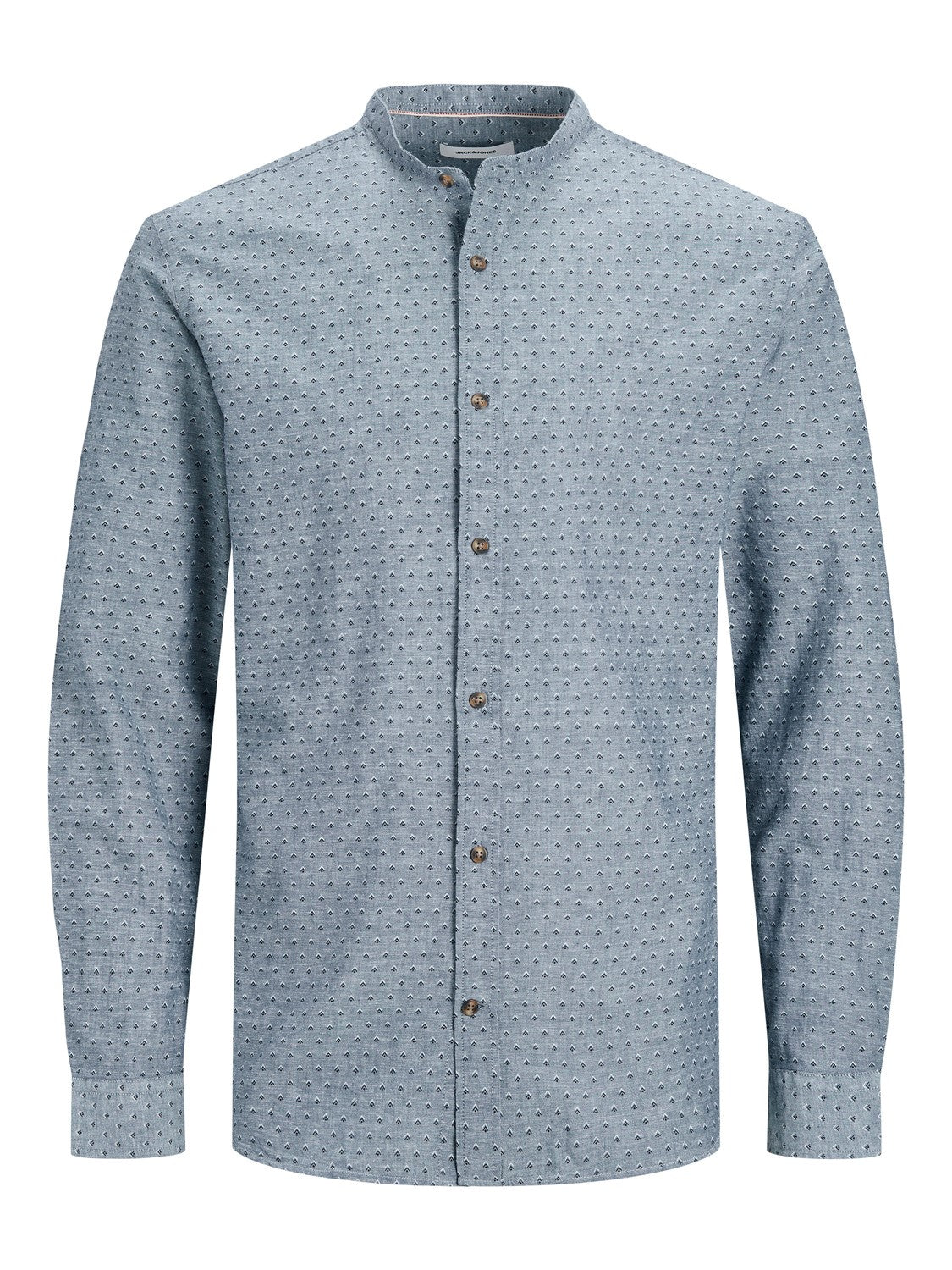 Skjorta Summer band print, faded denim