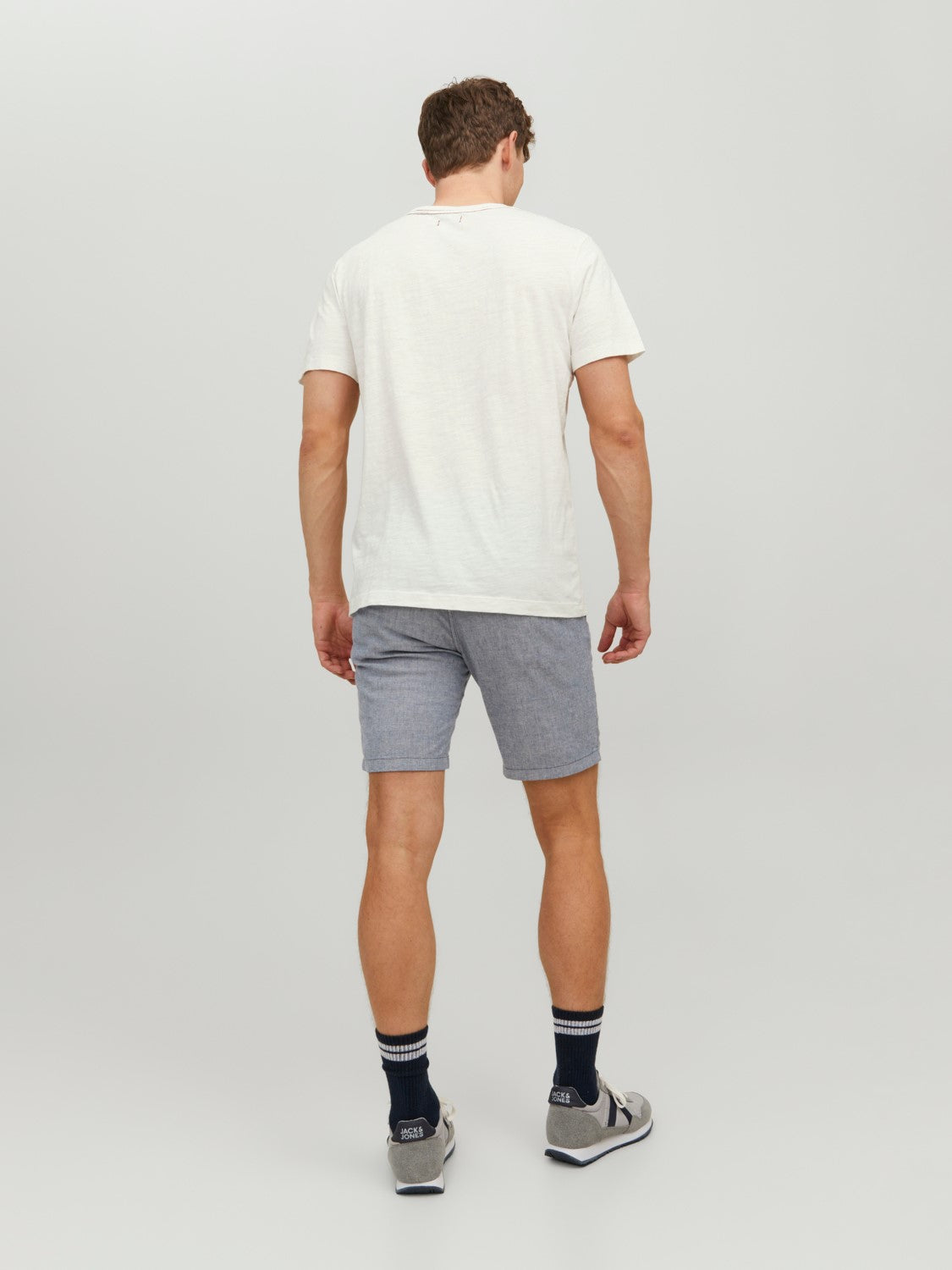 Shorts Dave linen, blue indigo