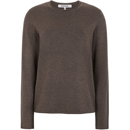 Tröja Marla o-neck, coffee quartz