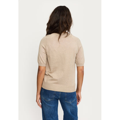 Topp Marla ss o-neck, nomad