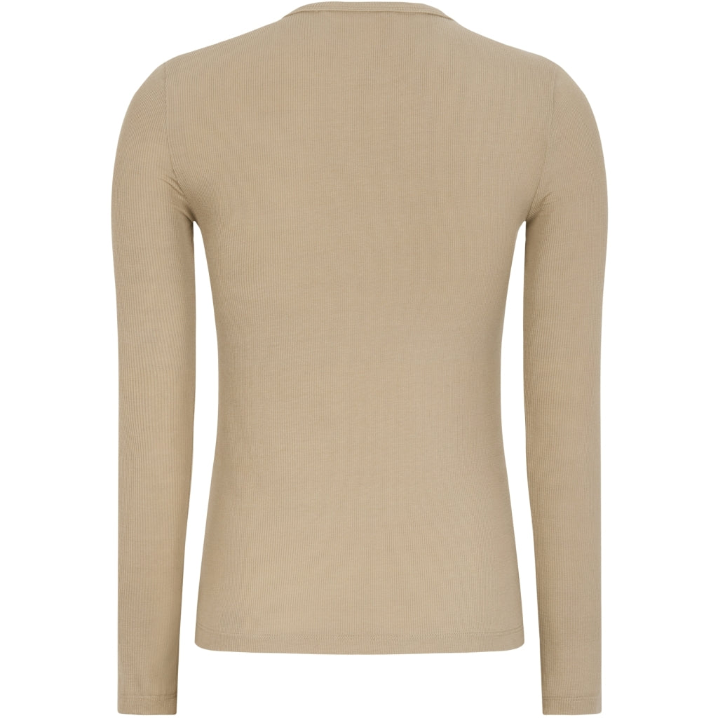 Topp Fenja o-neck, nomad