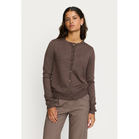 Cardigan Marla, coffee quartz