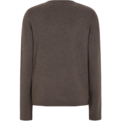 Tröja Marla o-neck, coffee quartz