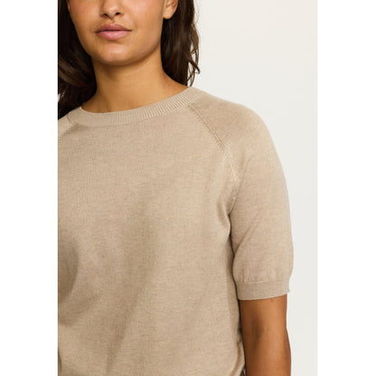 Topp Marla ss o-neck, nomad