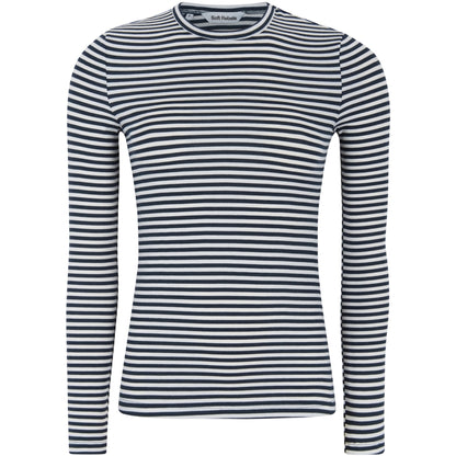 Topp Fenja stripe o-neck, total eclipse