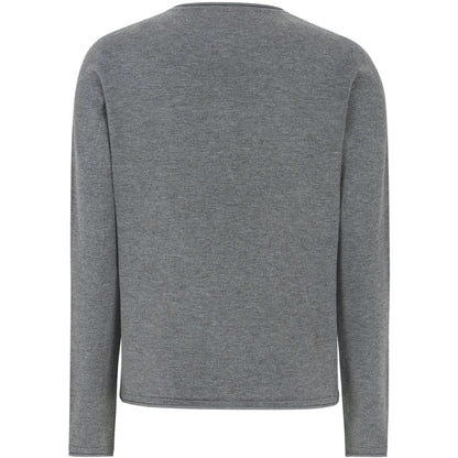 Tröja Marla o-neck, medium grey melange