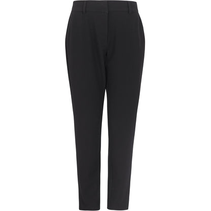 Byxa Vilja mid waist, black
