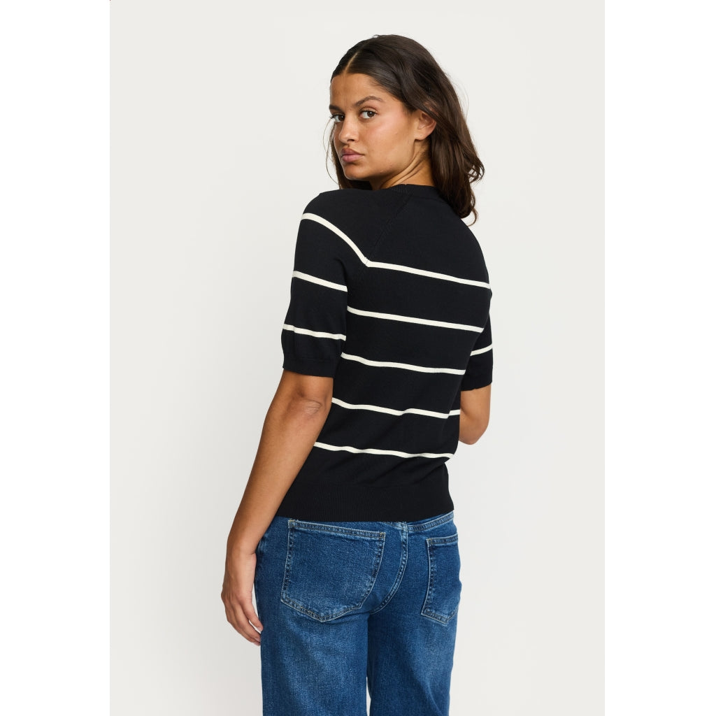 Topp Marla ss stripe
