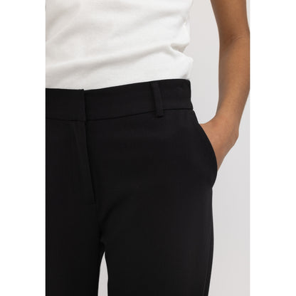 Byxa Vilja mid waist, black