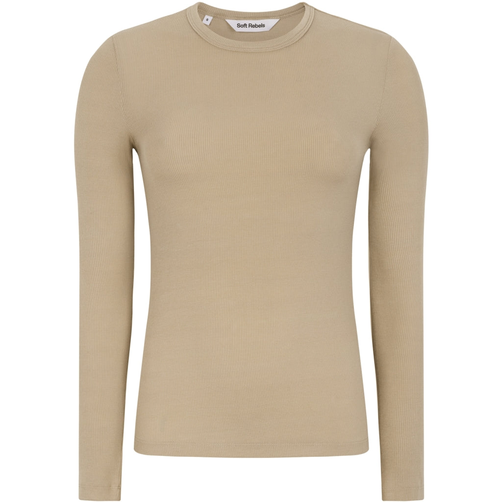 Topp Fenja o-neck, nomad