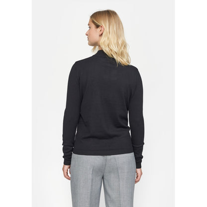 Tröja Marla turtleneck, black