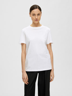 T-shirt Essential o-neck, bright white