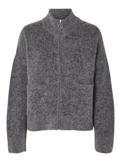 Cardigan Sia Ras knit zipper