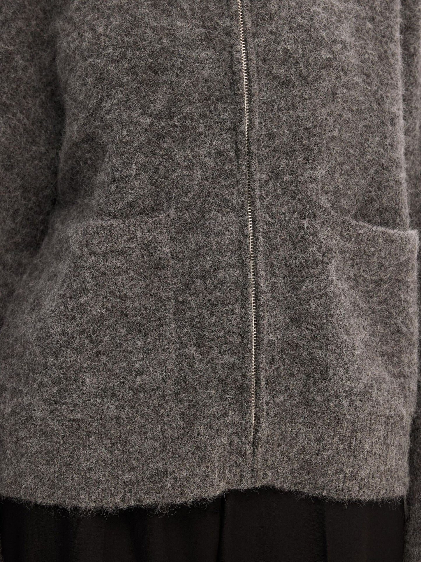 Cardigan Sia Ras knit zipper