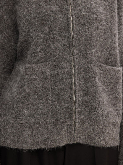 Cardigan Sia Ras knit zipper