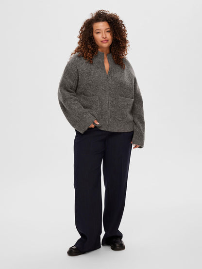 Cardigan Sia Ras knit zipper