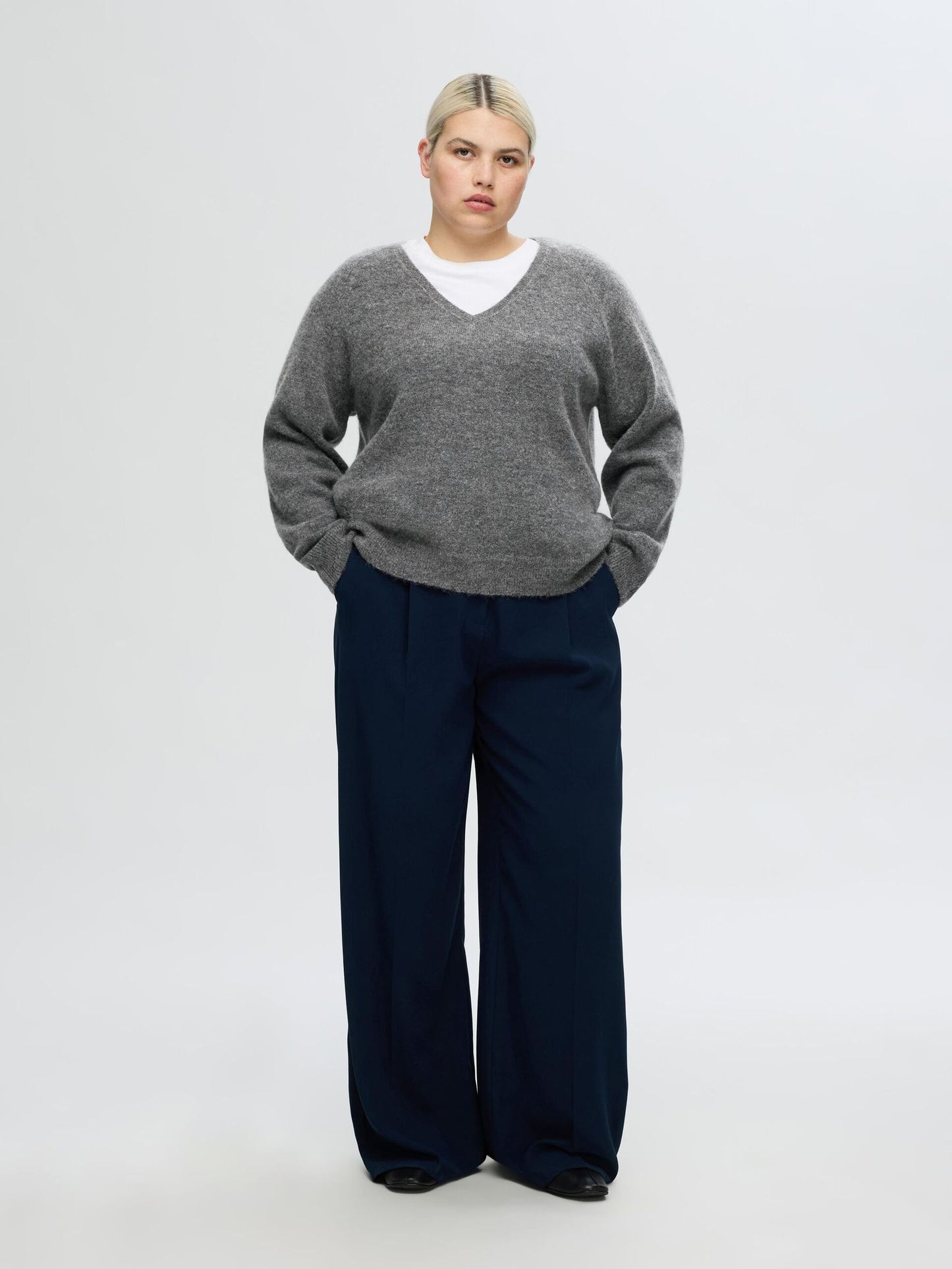Tröja Lulu new v-neck knit