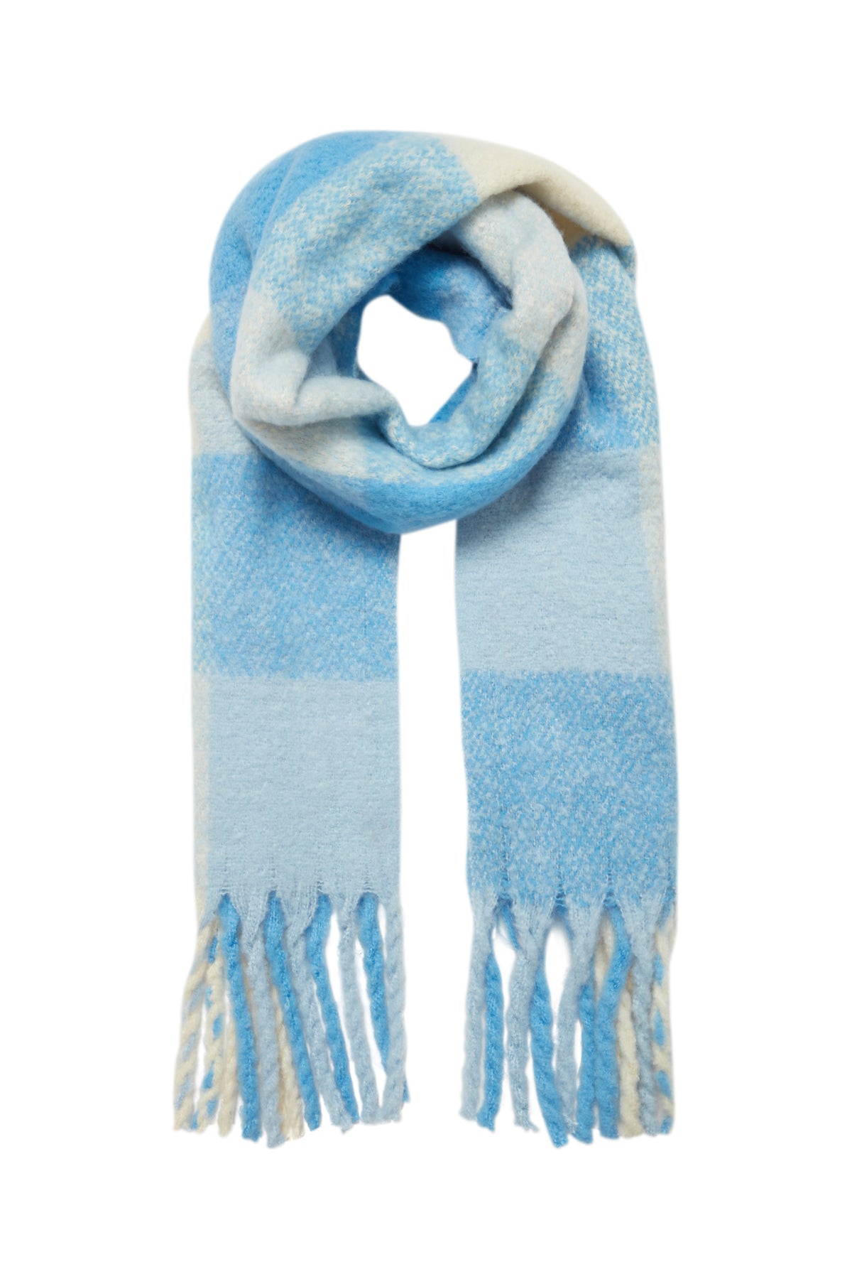 Halsduk Agge, cashmere blue