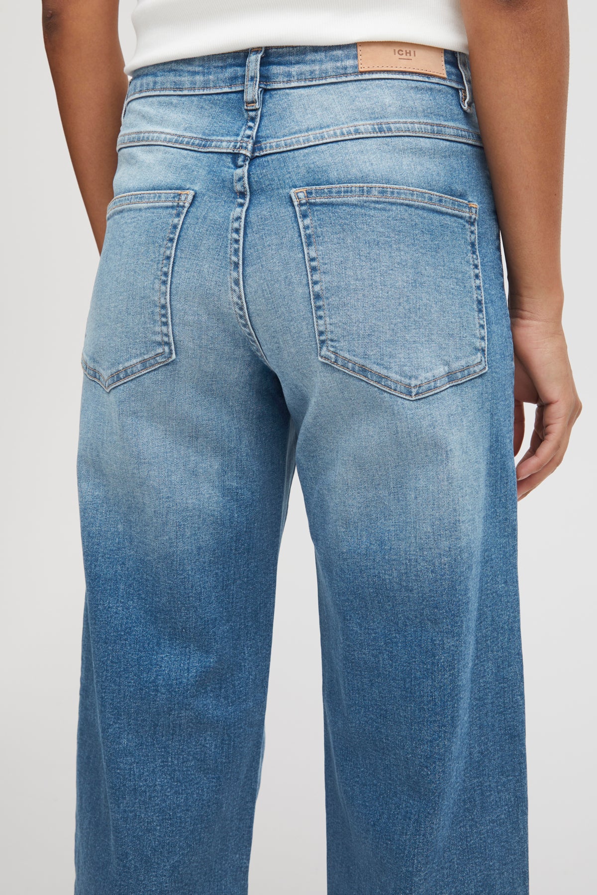 Jeans Twiggy straight long, light blue