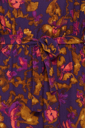 Klänning Maise Sus, purple multi flower