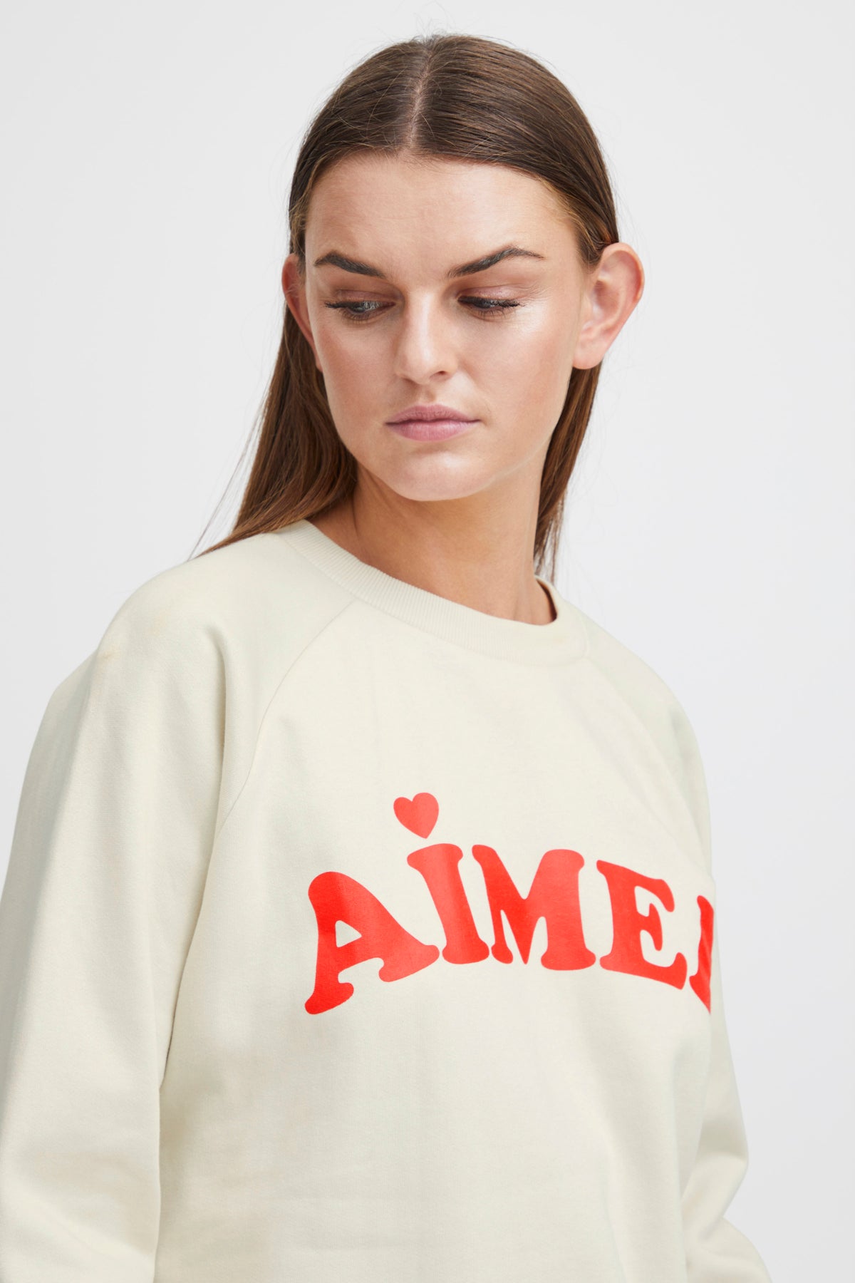 Sweatshirt Lela, almond milk