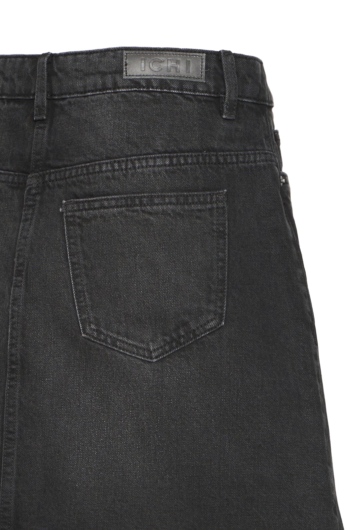 Jeanskjol Aveny, washed black